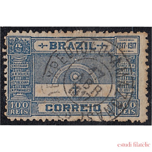 Brasil Brazil 149 1917 Centenario de la Revolución de Pernambuco usado