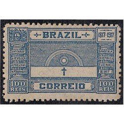 Brasil Brazil 149 1917 Centenario de la Revolución de Pernambuco MH Brasil Brazil 149 1917 Centenario de la Revolución de Pernambuco MH