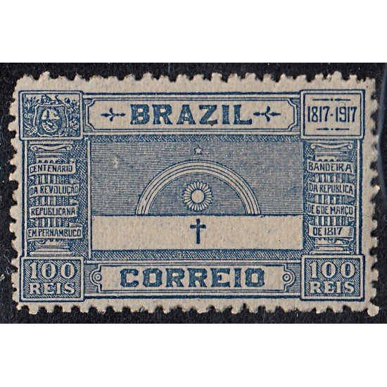 Brasil Brazil 149 1917 Centenario de la Revolución de Pernambuco MNH Brasil Brazil 149 1917 Centenario de la Revolución de Pernambuco MNH