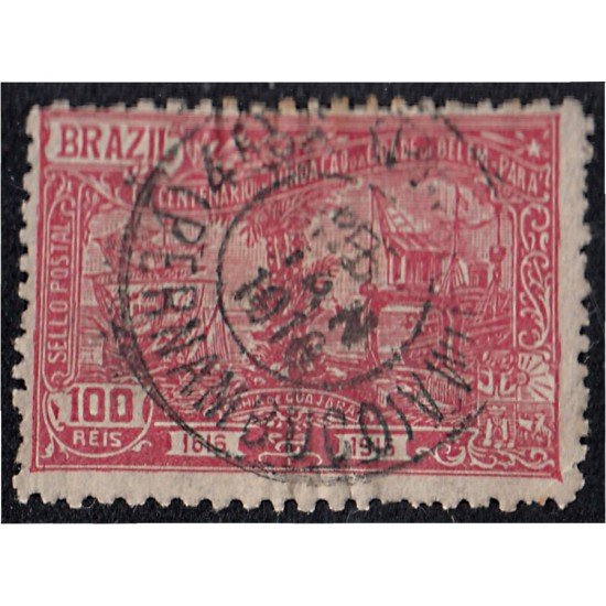 Brasil Brazil 148 1916 Tricentenario de la Fundación de Belén usados Brasil Brazil 148 1916 Tricentenario de la Fundación de Belén usados
