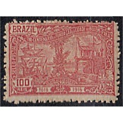 Brasil Brazil 148 1916 Tricentenario de la Fundación de Belén MH Brasil Brazil 148 1916 Tricentenario de la Fundación de Belén MH