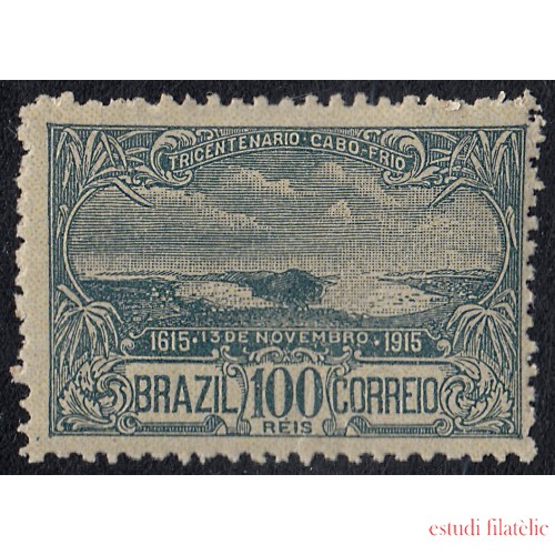 Brasil Brazil 147 1915 Tricentenario del descubrimiento de Cabo Frío MH 