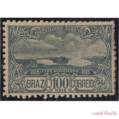 Brasil Brazil 147 1915 Tricentenario del descubrimiento de Cabo Frío MNH