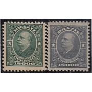 Brasil Brazil 145/46 1913/15 Barón de Río Branco MH Brasil Brazil 145/46 1913/15 Barón de Río Branco MH
