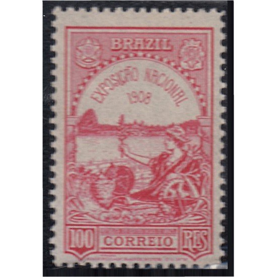 Brasil Brazil 142 1908 Exposición Nacional de Río de Janeiro MNH