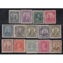Brasil Brazil 128/41 1906/15 Efigies de libertadores MH
