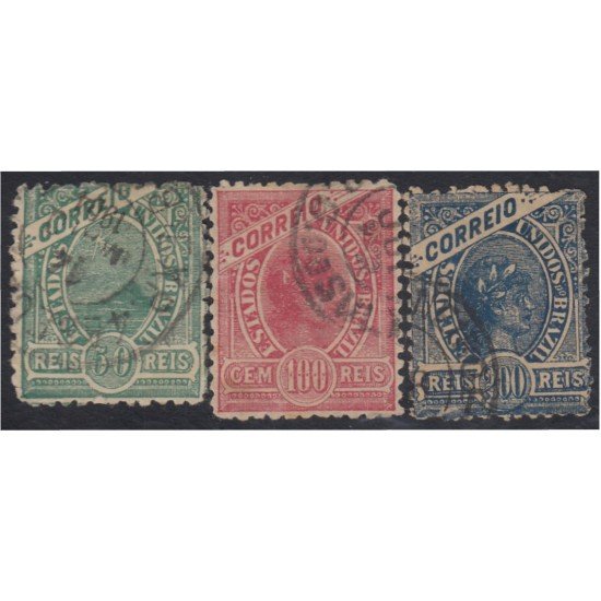 Brasil Brazil 116/18 1900 Libertad y Pan de azúcar usados Brasil Brazil 116/18 1900 Libertad y Pan de azúcar usados