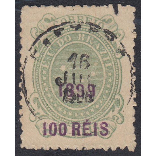 Brasil Brazil 106 1899 Cruz del Sur usado Brasil Brazil 106 1899 Cruz del Sur usado