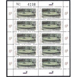 Costa Rica 747a 2003 Minipliego Arqueología. Monumento Guayabo de Turrialba MNH