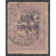 Brasil Brazil 104 1898/99 Sello de periódico de 1890/91 sobreimpreso Brasil Brazil 104 1898/99 Sello de periódico de 1890/91 sobreimpreso