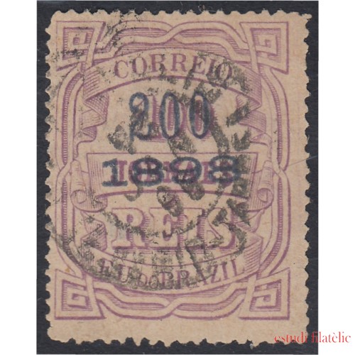 Brasil Brazil 104 1898/99 Sello de periódico de 1890/91 sobreimpreso