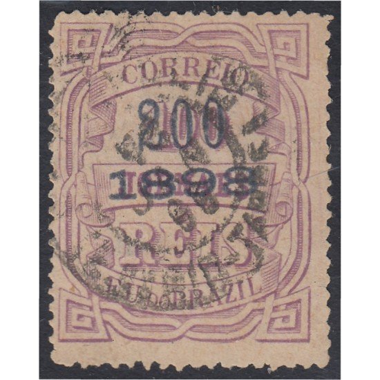 Brasil Brazil 104 1898/99 Sello de periódico de 1890/91 sobreimpreso Brasil Brazil 104 1898/99 Sello de periódico de 1890/91 sobreimpreso