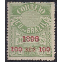 Brasil Brazil 103 1898/99 Sello de periódico de 1890/91 sobreimpreso MH Brasil Brazil 103 1898/99 Sello de periódico de 1890/91 sobreimpreso MH
