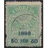 Brasil Brazil 102 1898/99 Sello de periódico de 1890/91 sobreimpreso usado