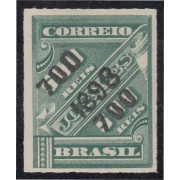 Brasil Brazil 96 1898 Sello de periódico de 1889 sobreimpreso MH
