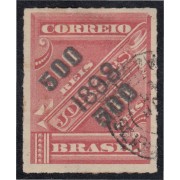 Brasil Brazil 94 1898 Sello de periódico de 1889 sobreimpreso usado Brasil Brazil 94 1898 Sello de periódico de 1889 sobreimpreso usado