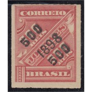 Brasil Brazil 94 1898 Sello de periódico de 1889 sobreimpreso MH