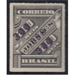 Brasil Brazil 93 1898 Sello de periódico de 1889 sobreimpreso MH Brasil Brazil 93 1898 Sello de periódico de 1889 sobreimpreso MH