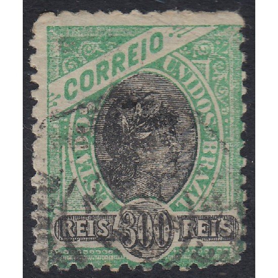 Brasil Brazil 124 1905 Libertad Liberty usado Brasil Brazil 124 1905 Libertad Liberty usado