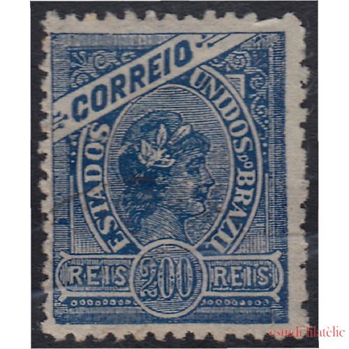 Brasil Brazil 118 1900 Libertad y Pan de azúcar sin goma