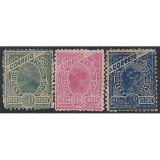 Brasil Brazil 116/18 1900 Libertad y Pan de azúcar MH