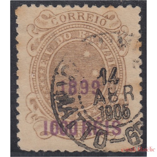 Brasil Brazil 110 1899 Cruz del Sur usado