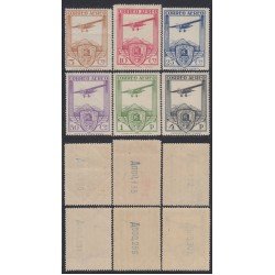 España Spain 483/88 1930 Ferrocarril Avión Plane Bristol MNH España Spain 483/88 1930 Ferrocarril Avión Plane Bristol MNH