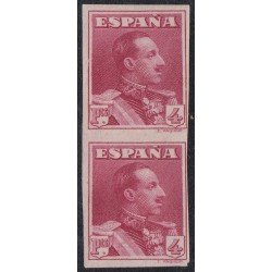 España Spain 322s 1922/30 Alfonso XIII Pareja sin dentar MNH España Spain 322s 1922/30 Alfonso XIII Pareja sin dentar MNH