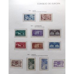 Colección Collection Europa Cept 1950-1991 Incluye Consejo de Europa Colección Collection Europa Cept 1950-1991 Incluye Consejo de Europa