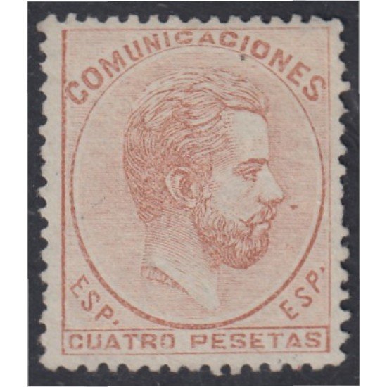 España Spain 128 1872 Amadeo I sin goma España Spain 128 1872 Amadeo I sin goma