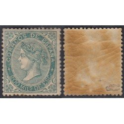 España Spain 100 1868 Isabel II MNH España Spain 100 1868 Isabel II MNH