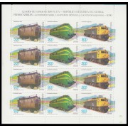 Guinea Ecuatorial 271/73 2000 Ferrocarriles MNH