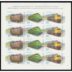 Guinea Ecuatorial 271/73 2000 Ferrocarriles MNH Guinea Ecuatorial 271/73 2000 Ferrocarriles MNH