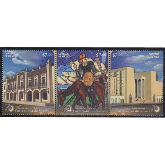 México 2698/70 2012 70 Aniversario de la Universidad de Sonora MNH México 2698/70 2012 70 Aniversario de la Universidad de Sonora MNH