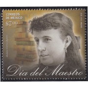 México 2908 2015 Día del Maestro Dolores Correa Zapata MNH