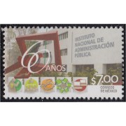 México 2899 2015 60 Aniversario del Instituto Nacional de Administración Pública MNH