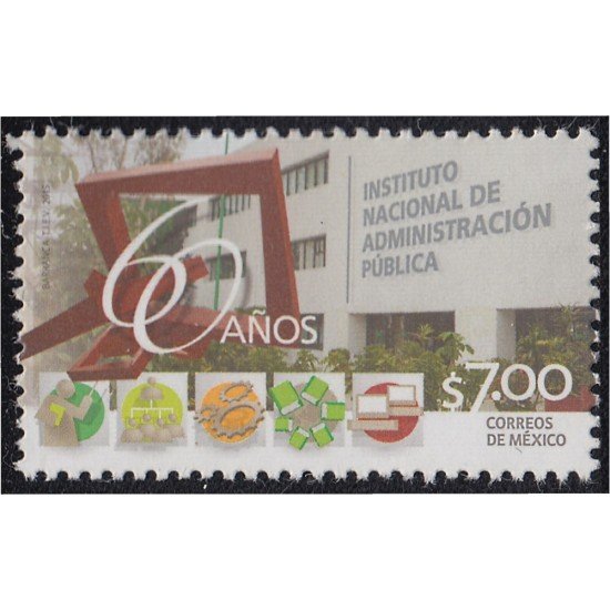 México 2899 2015 60 Aniversario del Instituto Nacional de Administración Pública MNH México 2899 2015 60 Aniversario del Instituto Nacional de Administración Pública MNH