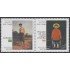 3281/82 2013 Relaciones diplomáticas Georgia - Brasil Leñador Pescador MNH