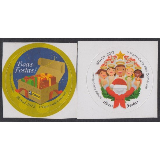 Brasil Brazil 3240/41 2012 Navidad Chritsmas MNH Brasil Brazil 3240/41 2012 Navidad Chritsmas MNH