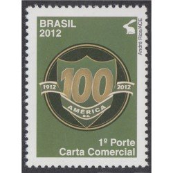 Brasil Brazil 3198 2012 Centenario del Club de Fútbol América MNH