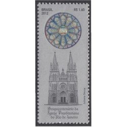Brasil Brazil 3195 2012 150 Años de la Iglesia Presbiteriana de Río de Janeiro MNH