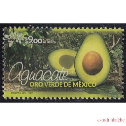 México 3054 2017 Flora Fruta Aguacate MNH