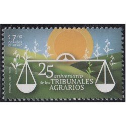México 3046 2017 25º Aniversario de la fundación de los tribunales agrarios MNH México 3046 2017 25º Aniversario de la fundación de los tribunales agrarios MNH