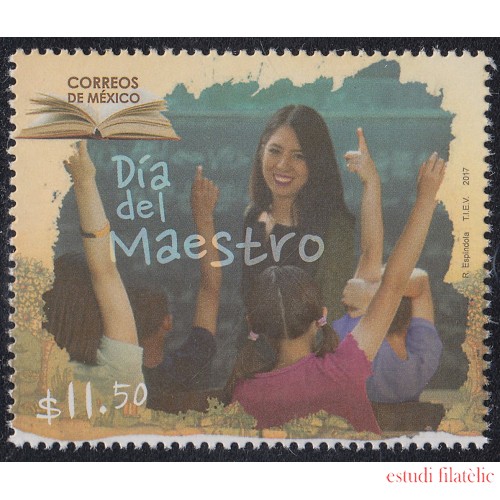 México 3043 2017 Día del Maestro MNH