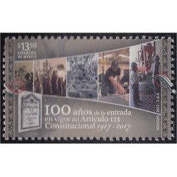 México 3040 2017 Centenario de la Constitución de 1917 MNH México 3040 2017 Centenario de la Constitución de 1917 MNH