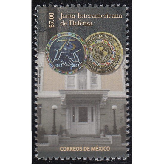 México 3034 2017 75º Aniversario del Consejo Interamericano de defensa MNH México 3034 2017 75º Aniversario del Consejo Interamericano de defensa MNH