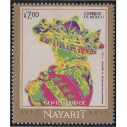México 3033 2017 Centenario del Estado de Nayarit MNH México 3033 2017 Centenario del Estado de Nayarit MNH
