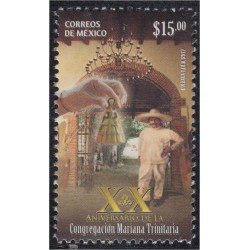México 3032 2017 20º Aniversario de la Congregación Mariana Trinitaria MNH México 3032 2017 20º Aniversario de la Congregación Mariana Trinitaria MNH