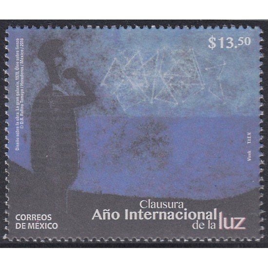 México 2976 2016 Año Internacional de la Luz MNH
