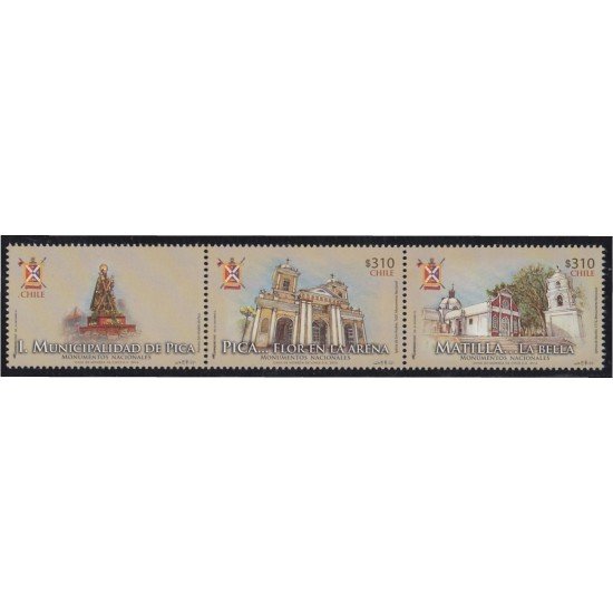 Chile 2103/04 2016 Monumentos Nacionales MNH Chile 2103/04 2016 Monumentos Nacionales MNH